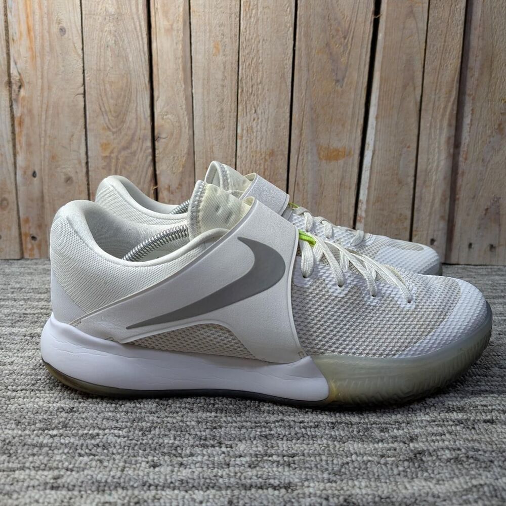 Men's Nike Zoom Live 2017 in White/Silver Size 12 Men - 852421-117